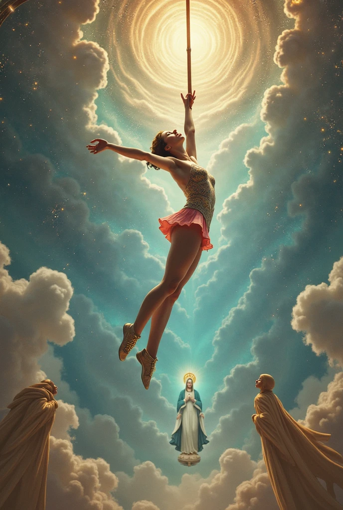 leg, in style of classical art painting