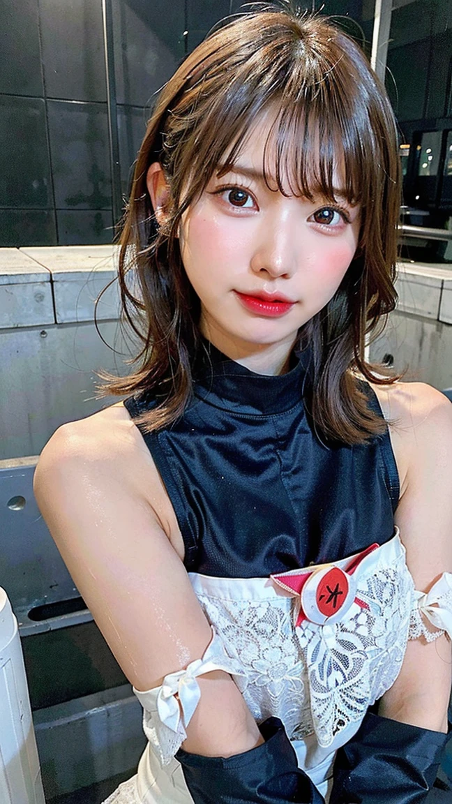 Woman in red Dress、The background is a gorgeous red wallpaper、[Photo Real]!!,Candid Flash photographygraphy、grow、Masa Nakayama、Flash photography、sui ishida、Do not copy hands、Adult women、luxury、There are many decorations