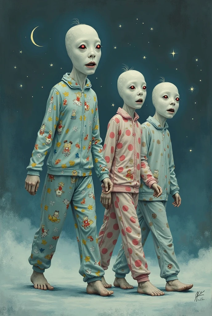 10 children wearing masks made of graffiti、creepy atmosphera、Dark forest background、Burning Shrine、the fire、Graffiti Mask、