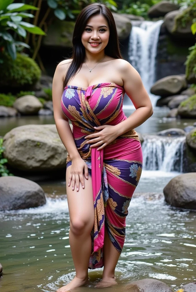 Beautiful, cute baby Face, full laugh, smile, Arabian girl, (wearing Patung), full hijab, sexy Patung dress, slightly Chubby, open legs, standing split, White Skin, Smiling, porn studio Background, day light,mid shot, full body, Perfect Potrait, Bokeh Effect, Look at Viewer, large breast, ((adorable:1.5)), nipple erected detailed, ((masterpiece:1.1)), dark hairy pussy detailed, ((bokeh:1.2)), buttocks,(naughty seductive poses)