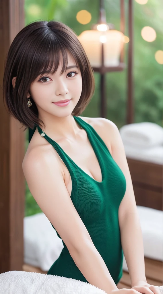 Cecil cut pixie cut very very short hair short hair smile brown hair