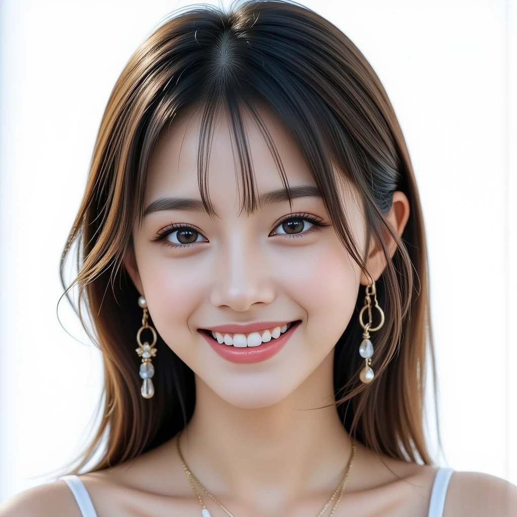 solo girl,stand in the park,casual summer knit dresses,(flower hair ornament,Braided top knot,Twisted side part ponytail braided headband,half up、Braided Space Van,voluminous fishtail braid,Twisted pan),(The bangs are see-through bangs),(((emphasize the chest:1.3))),(dynamic angle),(dynamic and sexy pose),(lean forward:1.3),(((a majestic statue))),Disturbance of clothing due to movement,Breast flick,hairpin,necklace,earrings,Beautiful woman,.perfect face,With a round face,(A smile that makes people happy:1.7),big and full breasts,,intricate details,very delicate and beautiful hair,realistic,dream-like,realistic shadow,focus only,beautiful hands,beautiful fingers,Detailed functions of fingers,Detailed features of the garment,Detailed characteristics of hair,detailed facial features,、(professional lighting),(Photoreal:1.3),(RAW photo.),(highest quality,Ultra high resolution output image,) ,(8K quality,),(Image mode Ultra HD,)