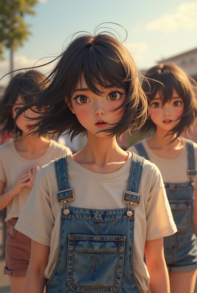 Girl and boy