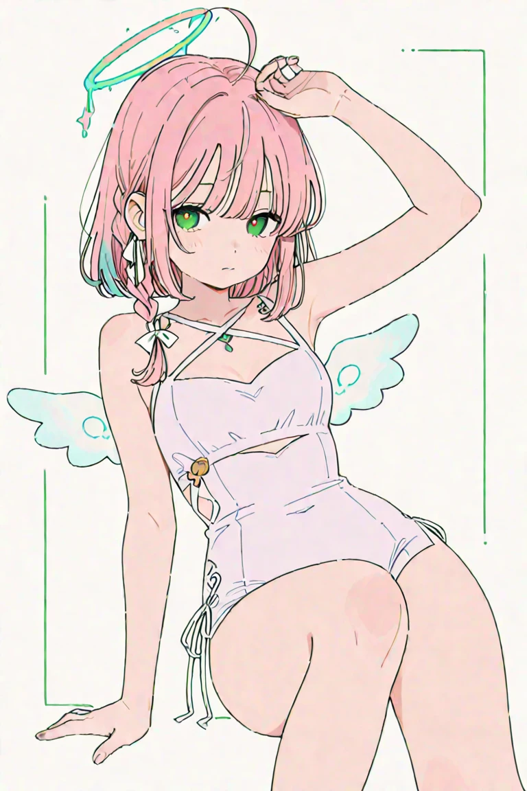 8K,The best quality,,Reddening cheeks,embarressed,Delicate hands,(tmasterpiece:1.05),(best qualtiy:1.05),1girll,(Masterpiece,Best quality(aquarelle:1.2),Light blue eyes,,A high resolution,Happy expression,fanciful,,white stockings,camel-toe,(Camel toe 1.6)Camel toes are pronounced,White one-piece transparent clothes,Clothes transparent,The legs are open,Open your legs,8K level quality,White dead reservoir water,1girll, 超高分辨率,There is water on the clothes,see-through transparent clothes,camel-toe,A pink-haired,Purple colored hair,Green hair,White color hair,Loli figure,Skinny,Camel toes are pronounced,(camel-toe:1.4),in a warehouse,on top of the bed,opening legs,Lingerie transparent,see-through transparent clothes,Close-up of panties,k hd,Ray traching,Light shines on the body,Wet chest transparent,8K,The best quality,1,looks into camera,Reddening cheeks,embarressed,Delicate hands,(tmasterpiece:1.05),(best qualtiy:1.05),1girll,school_uniform((Masterpiece,Best quality(aquarelle:1.2),Light blue hair,camel-toe,Pink hair,Purple hair big breasts,Green hair,whaite hair,brunette color hair,Yellow-haired,blond hairbl,Loli figure,Skinny,Camel toes are pronounced,(Remove camel toes:1.4)Camel toes,in a warehouse,on top of the bed,opening legs,Lingerie transparent,see-through transparent clothes,Close-up of panties,k hd,Ray traching,Light shines on the body,red jumpsuit,in yellow jumpsuit,angelic halo,Angel wings