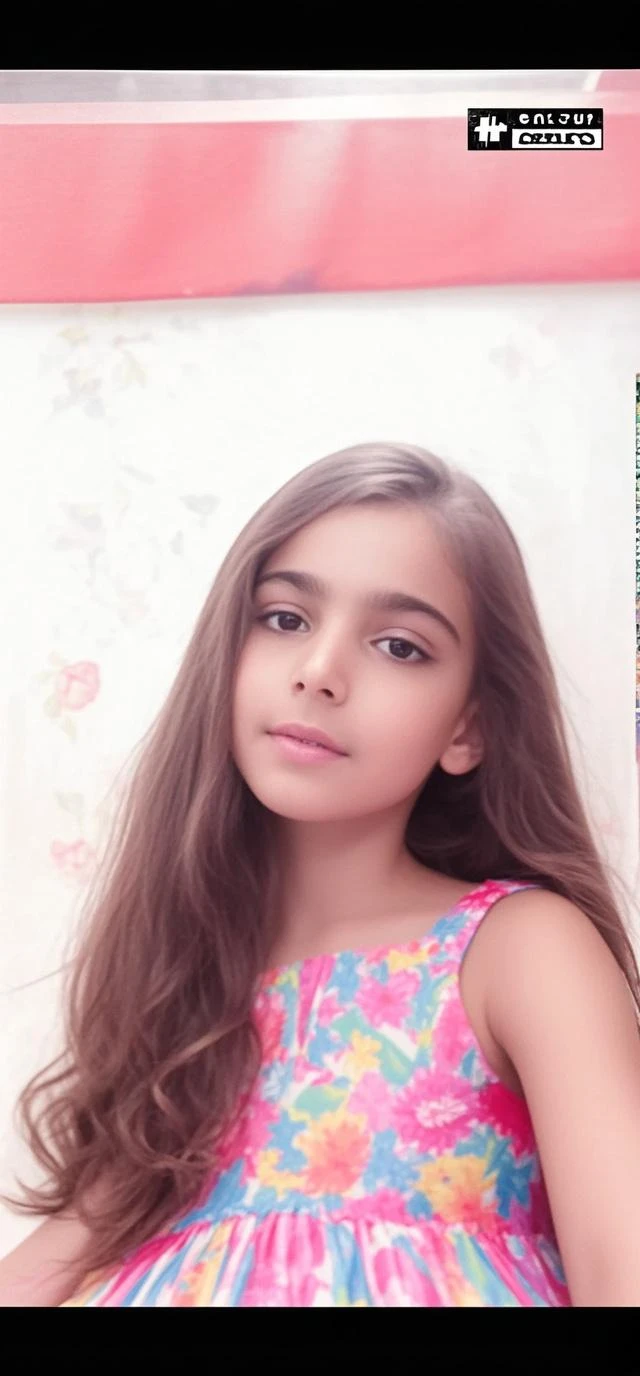 menina de olhos verdes, manchas azuis na pele