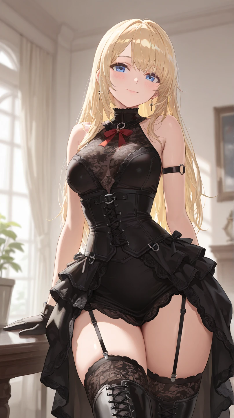 Gorgeous blonde,teenage wife,Big breasts,Real-time 2D images