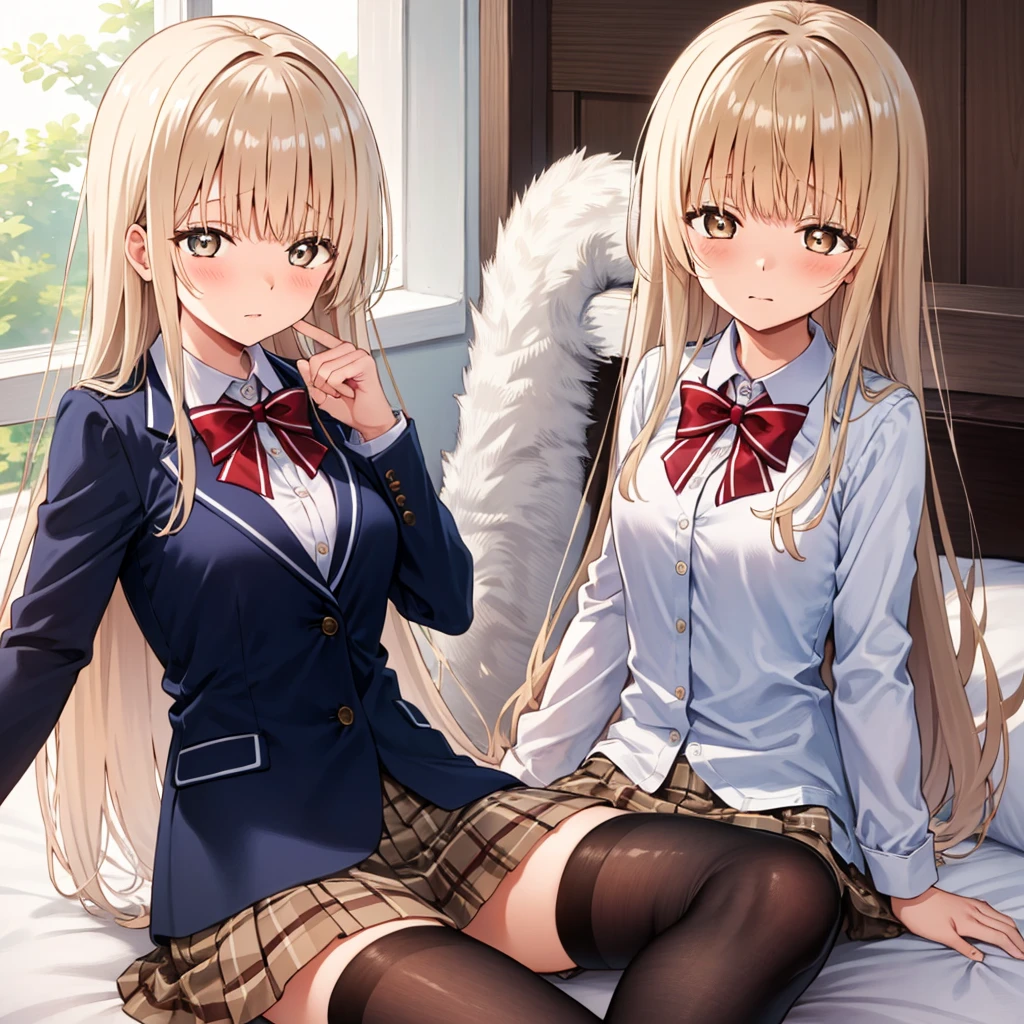 middle School girls,smile,Beautiful girls,The best quality to get you horny,Perfect Girl,Super cute girl,uniform,blazer,cardigan,Long Hair、She has her bangs down,Ultra HD,Young girl,Sex,Naughty Girls,Blowjob,Full body image,Absurd,Beautiful girls,The room,