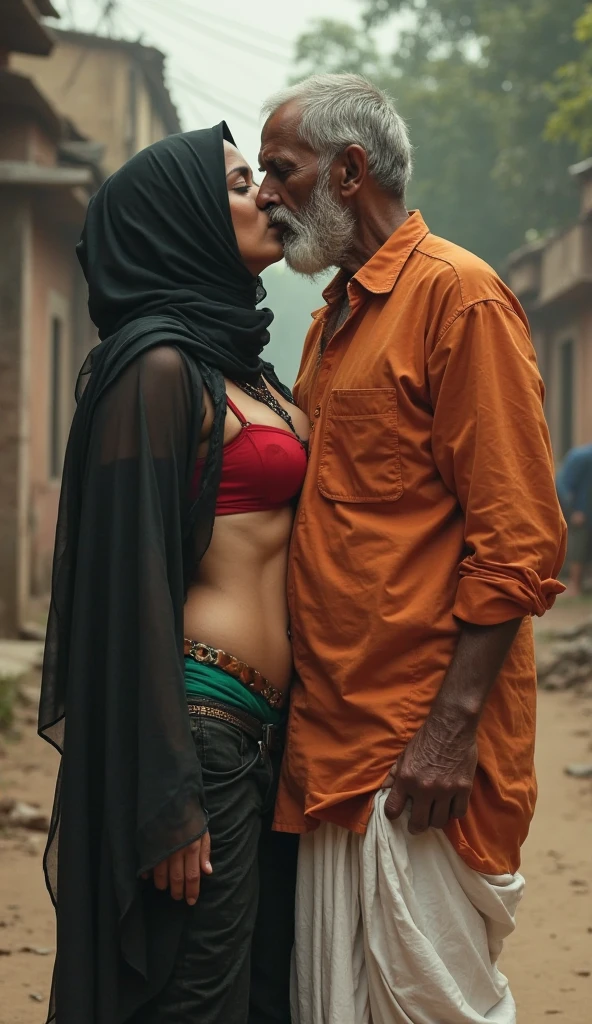 Mia Khalifa without clothing with Narendra Modi 