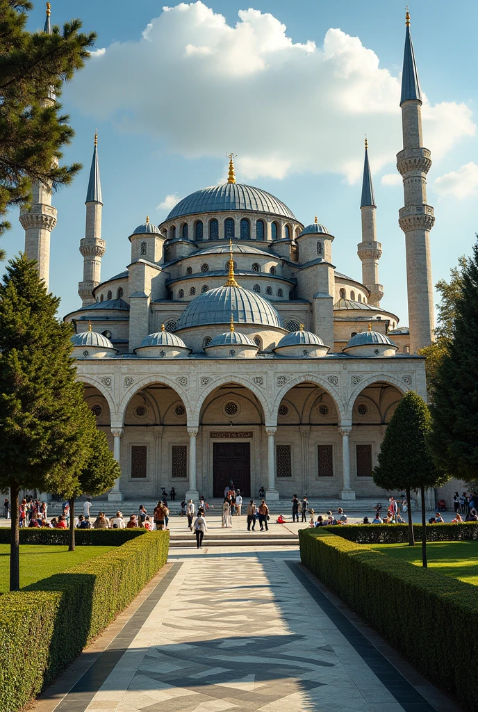 Mosque in gress area