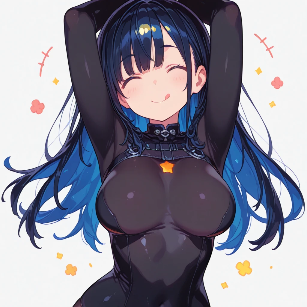 Highest quality Highest quality Draw a face carefully High-definition anime-style face Super Glowing Skin Long black hair Brown leotard Golden pantyhose Succubus lure smile Show the soles of your feet Close up of the soles of the feet