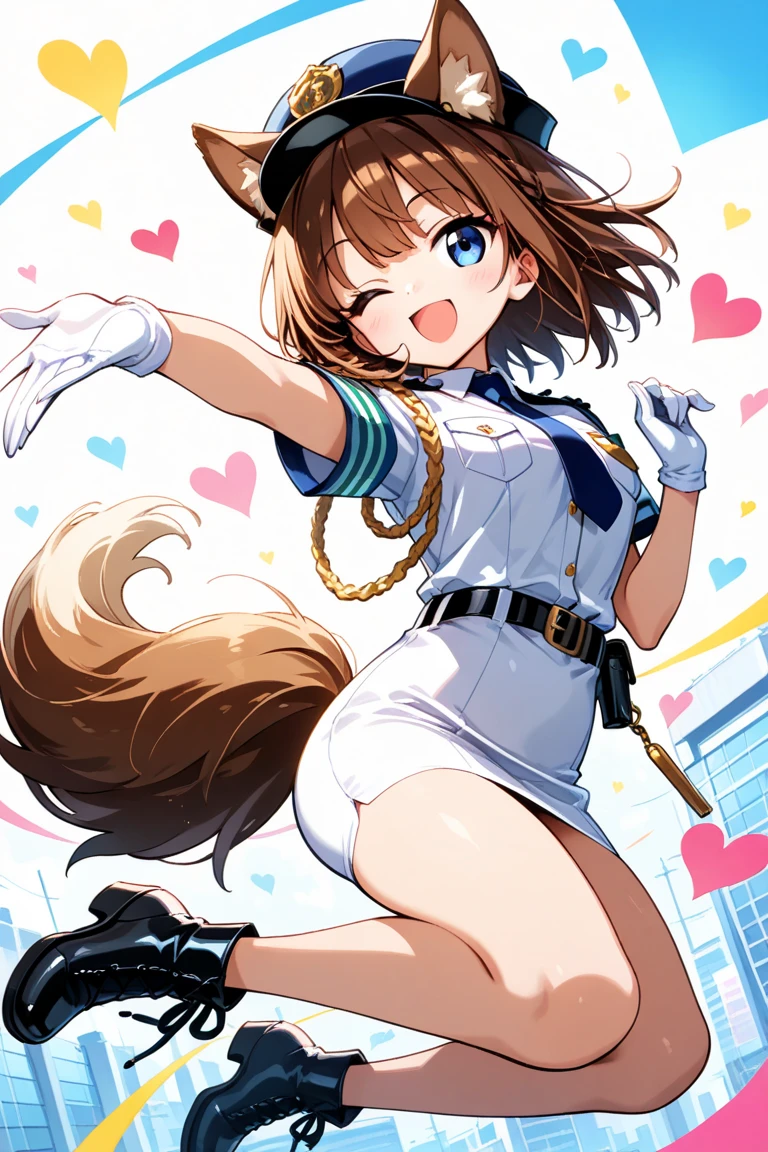 sexy dance show,grass wonder \(umamusume\),good anatomy, masterpiece, best quality,realistic, hyperrealistic, 16k hdr,(Live Stage:1.2),(skirt lift,wind lift:1.4),Stage costumes,Horse tail,ultra miniskirt,navel,sweat,large breasts,upper body,smile,erected nipples,from below,show off panties