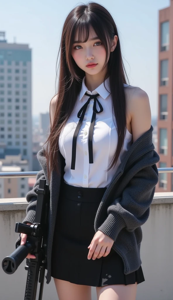 1 girl,8k,Fine details, photo rial,Photo quality、Large file size, Highly detailed CG Unity 8k 、 Long Hair, 22 years old, whole body, Gal Makeup,miniskirt,sitting in the front on the Alley,up skirt,