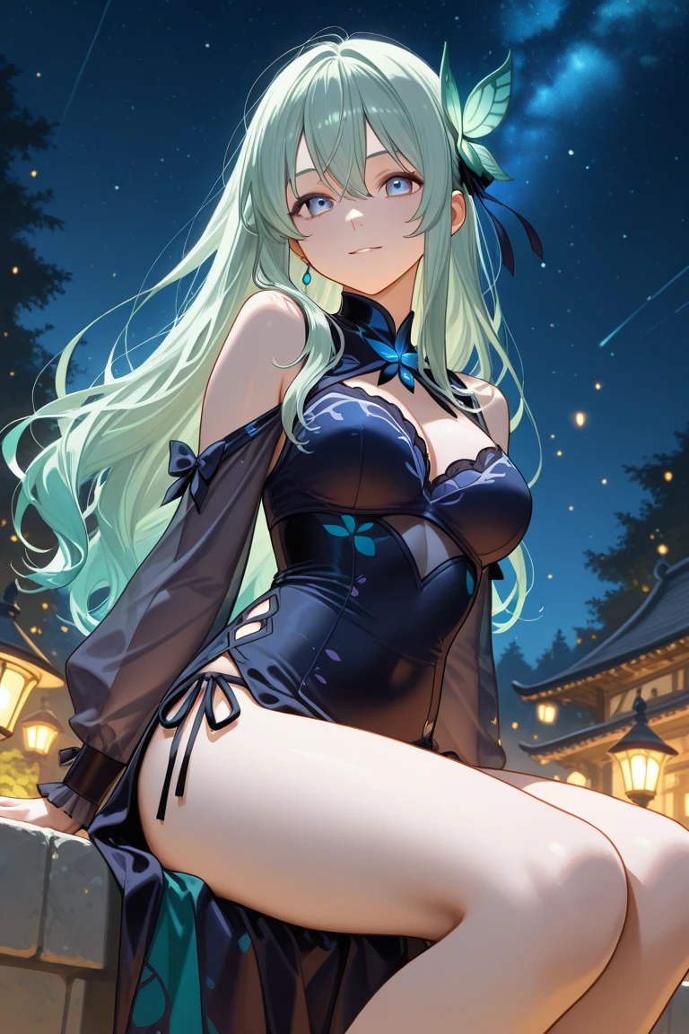 (masterpiece、Highest quality)(night:1.5)、Deep and lush ancient forest、Mysterious Forest、(静かなnightの森の風景:1.3)、Quiet Stream、(An illustration:1.2)、(High-resolution details:1.2)、(8K wallpapers incorporating high definition CG)、mysterious、Healing、