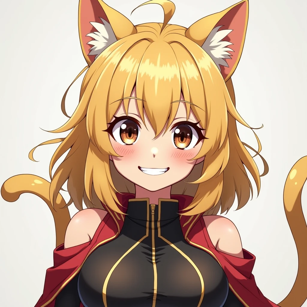 (ultra hyper-detailed、Hi-Def、Kyoto Animation Style Anime Illustration、Top Quality Official Art Feature:1.6)、、Detailed beautiful face and eyes、Highly detailed body、Nice hands with very detailed hair、perfect hand、beautifull hands、(1girl in:1.4)、(Chibi:0.8)、(kawaii:1.2)、(a cute:1.2)、(boobs loli:0.5)、1 girl、Cat's ears、(big tit、Beautiful breasts、cleavage looks bigger、Brown-haired、Semi-long hair with trimmed hair、 long sleeves:1.5)、(Dynamic angles、Looking at the camera、Upper body body、Ninja bandana,Black Ninja Jacket,Ninja pants,Ready with bitterness、Character Focus:1.2)、(deadpan, 12year old、Brown-haired, High Ponytail、Cat's ears、Aqua Eye、Slender Girl:1.2)、break、Ninja covered building,Ninja Garden,Ninja dwelling,Mountains and forests background,