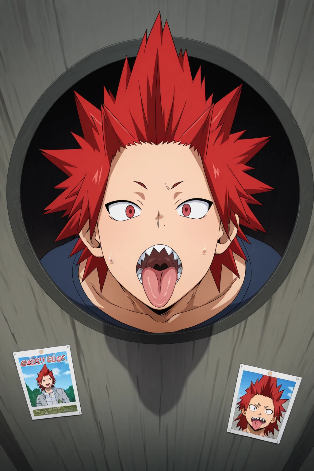 score_9, score_8_up, score_7_up, <lora:SatsukiItsukaStylebyRR:1>, satsukiitsukastylebyrr, satsukiitsuka,
1girl, solo, middle finger, tongue out, angry,
face shot, indoors,