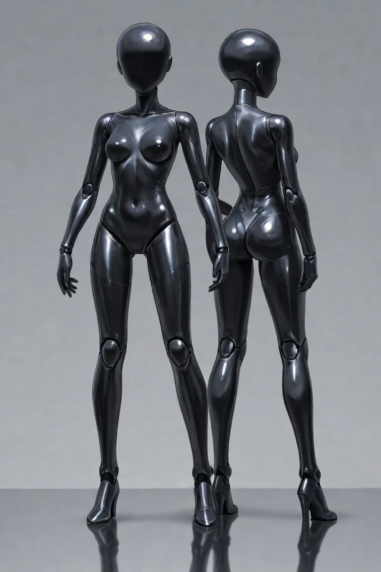 Master of animation, A perfect masterpiece, On a pure white background、Dressed in cool, sexy and modern clothes、Sexy mature modern woman standing, Flowing silver hair, Full Body Stand Posture, Thin legs, Straight chest, Detailed facial details, Natural and beautiful standing posture, Crisp and realistic body detail,NSFW
