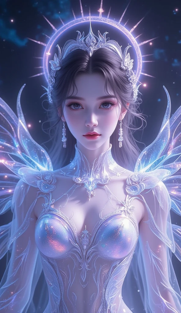 (Best Quality, 8K, Masterpiece, HDR, Soft Light, Picture Perfect, Realistic, Vivid), Full body photography of Goddes, (Clear Focus: 1.5), (Reality: 1.4), There is a naked goddess of darkness lying on a luxurious bed, she has a beautiful face, long black hair, silver eyes, smoky makeup and black lipstick, on her body is a thin transparent layer that is covered with tattoos, she has a seductive look and she lies in a seductive pose, an aura of dark smoke surrounds her, (ultra high-quality fantasy art, dark fantasy style, masterpiece, ultra high-quality character design, 8k quality anime art, realistic anime art, high-quality wallpaper illustrations, detailed ultra-high-quality accurate face, high-quality design and accurate physics), (Accurate simulation of the interaction of light and materials)], [High-quality hair detail [More about the beautiful and shiny black hair]], (Beautiful detailed hands [perfect fingers [perfect nails]]], (perfect anatomy (perfect proportions)))) [[Full-length]], [Perfect color combination (Accurate imitation of the interaction of light and material)], [art that conveys the meaning of the story]