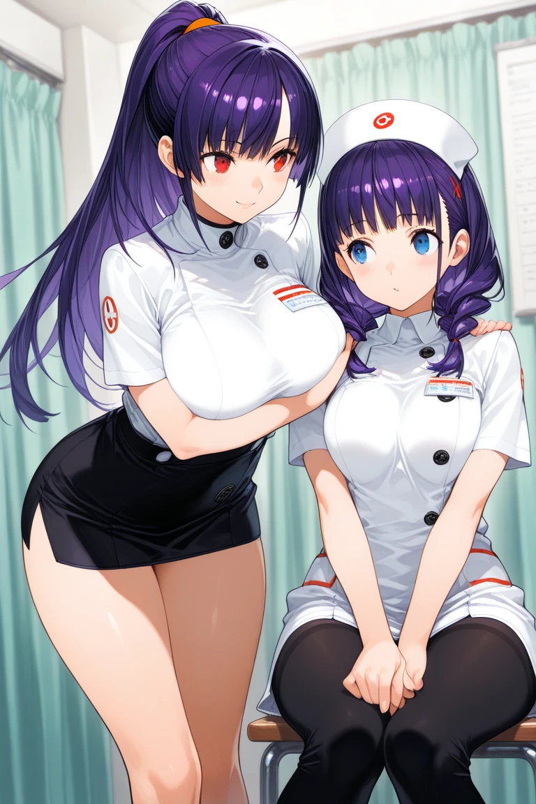 nurse uniform,hospital, latex nurse suit,nurses,busty,elbow gloves,labcoat,pinkhair woman,grey eyes , gigantic ,medical instruments,asian nurse,two nurses,speculum,examination room,oversize , ,big ass ,strap on, lay on table ,legs spreaded,giving birth,gyno chair , dentist,Milf,latex,pink uniform