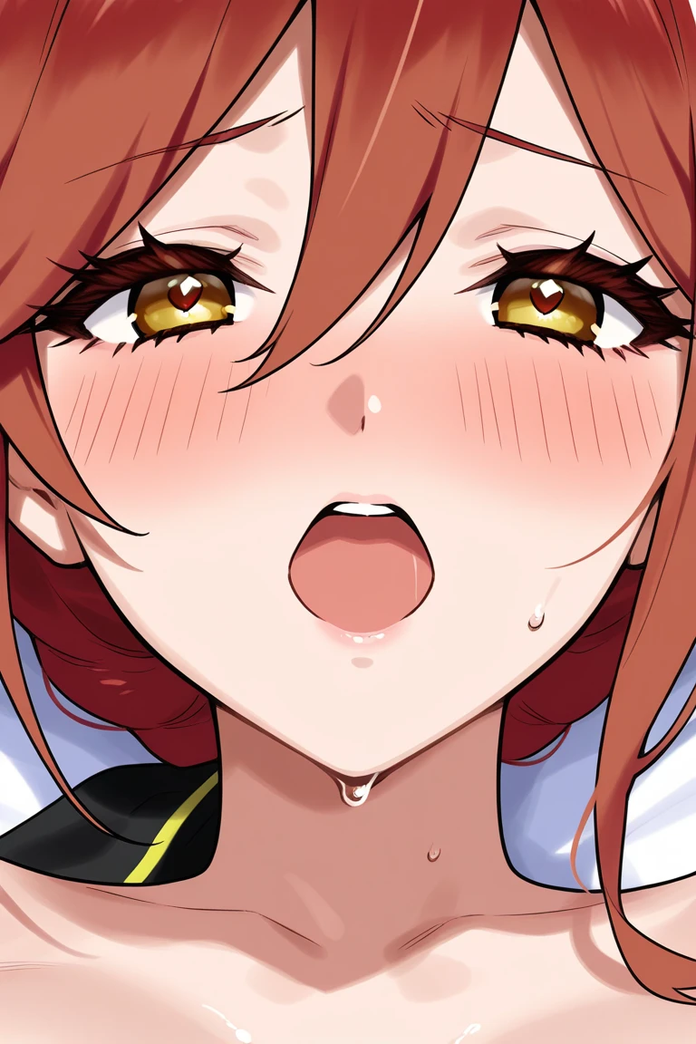 [1girl, daiwa scarlet \(umamusume\), umamusume], beautiful detailed eyes, red eyes, (tareme), (half-closed eyes), (opened big mouth, licking, Sticky tongue), nsfw, (close-up mouth), Highest quality, Super detailed, masterpiece, Ultra-high resolution, 8k, Embarrassing, blush, Lovely, (Close one eye, With tears in her eyes and her mouth open), Sticky saliva
