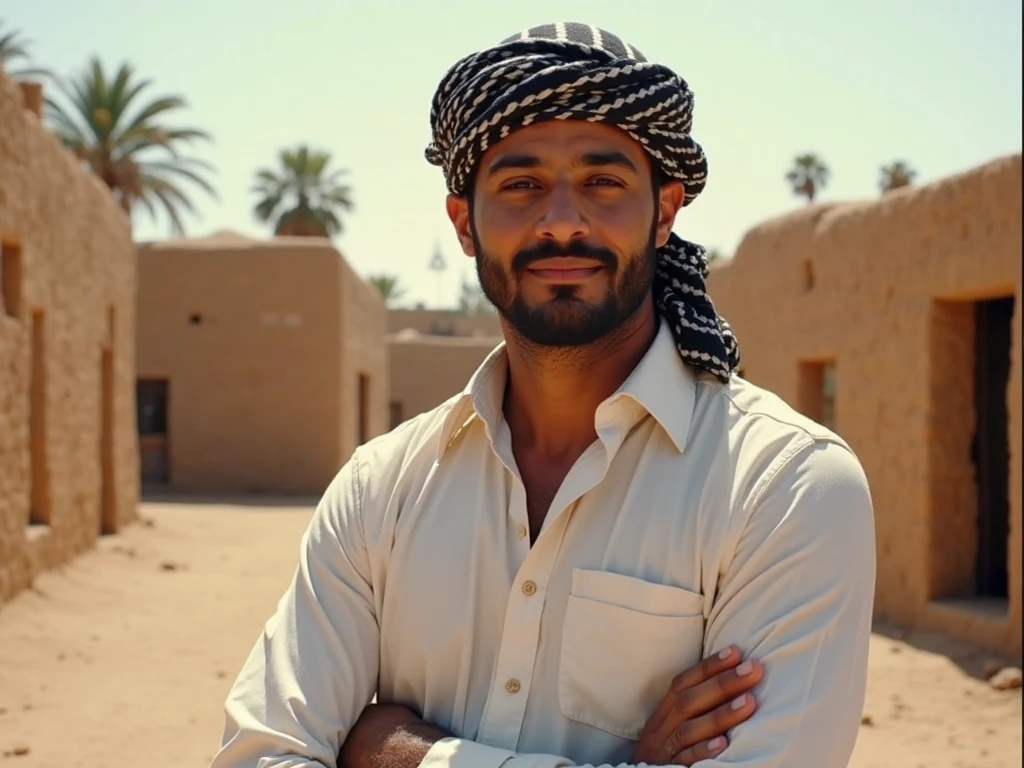 Cute middle eastern man 