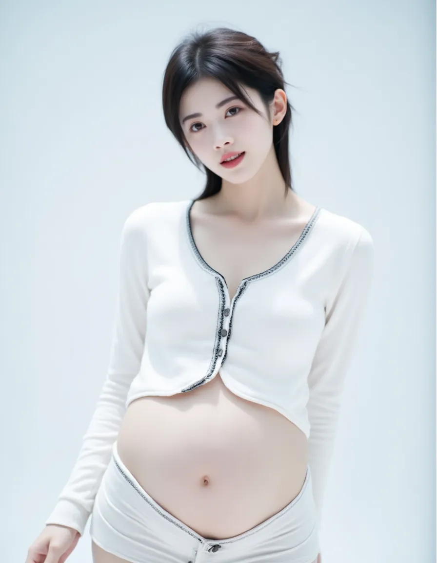 (ultra-realistic realism), (illustratio), (high resolution), (8K), (extremely detaile), (best illustration), (Beautiful and delicate eyes), (Best quality), (Super detailed), (tmasterpiece), (Wallpapers), (Detal Face), Tik, (dynamicposes),jewelry,red lips,earrings, Full body image of a person with long hair and a tank top, hinata hyuga, hinata hyuga from naruto, from naruto, as an anime character, perfect anime face, she has dark blue hair with tied up , female anime character, anime characters, best , pregnant women, best quality, 12k, HD, ,Cl imax poses、Climax、My pussy feels good、Raw photo with both eyes closed, cute face、body、Esbian、One camisole、looking up、plus size model、Feeling ecstasy、eyes closed、Deep sorrow、Sorrowful、look up at the sky、open your mouth、scream、 Depth of bounds written,real light,Ray tracing,OC renderer,UE5 renderer,works of masters,correct anatomy.Put your hand on your crotch 1.5、I feel very、no nude, no nude