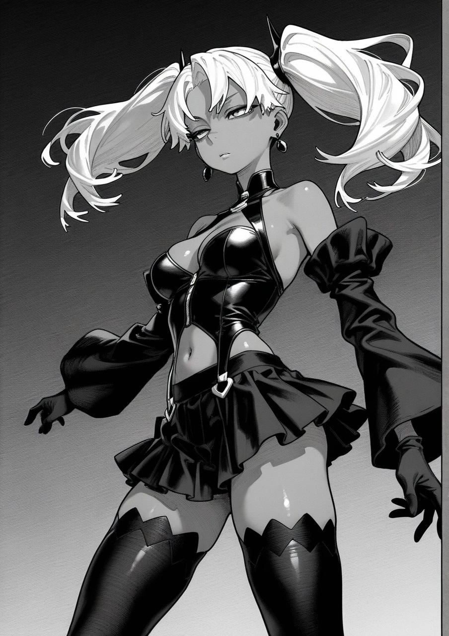 1 verry sexy woman, sketch, devil girl, Body sideways, pose diabólica, olhar de raiva, sketch drawing, manga, Black and white, sexy,imagem Black and white, Devil, sexy outfit, asas de morcego,Morrigan aesland outfit, witch pose, outfit sexy