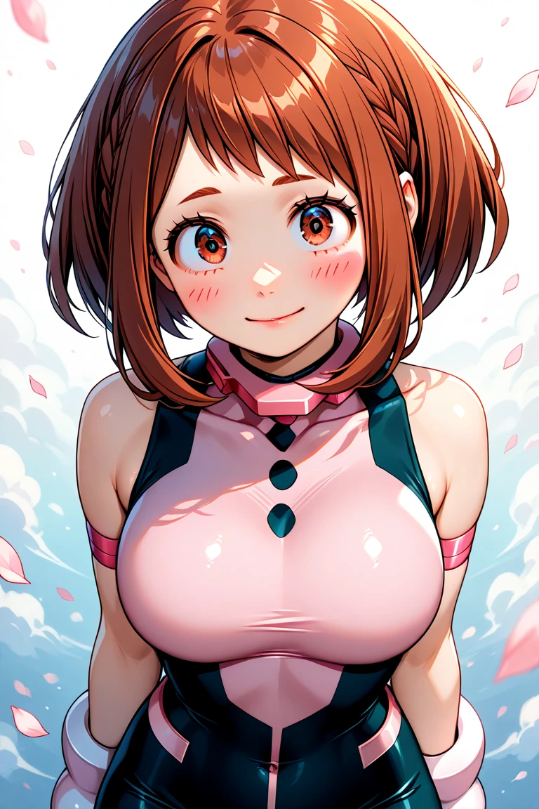 best quality, amazing intricate, cute girl, round eyes, smile, medium breast,
orange hair, medium hair, side ponytail, ,
Panorama, upper body, laying down,big tits,puffy of nipples、 figure girl, nsfw, sexy pose,
pink dress, flowing dress, ,
in a summer meadow