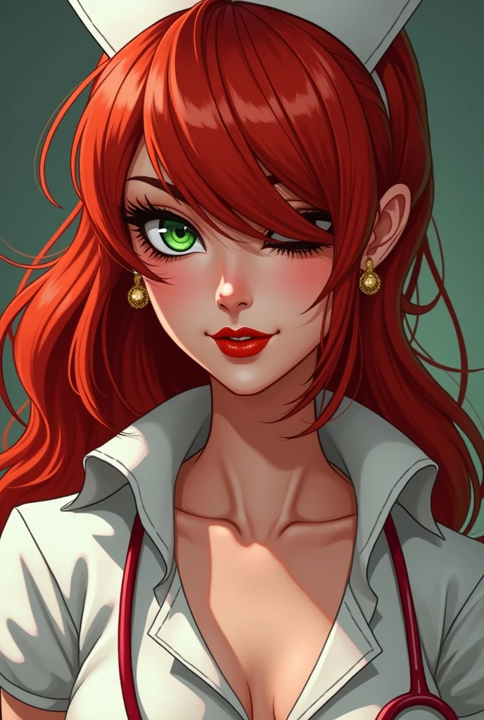 score_9, score_8_up, score_8, 1woman, solo, (((pajamas))), moody lighting, 1girl, sexy girl, solo, 38 years old, hair in messy ponytail, green eyes, red hair, ((perky, medium breasts, cleavage)), (full juicy lips), tan, aroused, sunshine, eye contact, looking seductively at viewer, full color