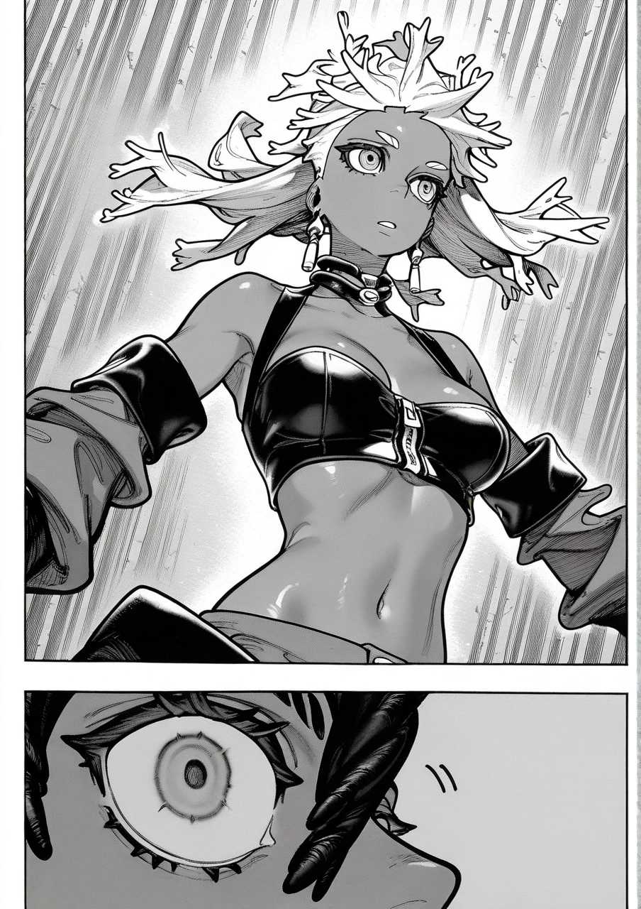 anime girl hugging her cat with a comic strip in the background, black and white manga panel, thick black lineart, black and white manga, heavy vignette!, mimic. random position content, from cryptid academia, manga panels, bite her lip, black and white manga page, black and white manga style, black and white manga comic, gapmoe yandere