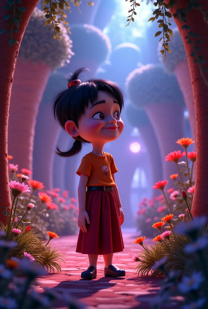 but Ali refused. 3d animation Disney inspired