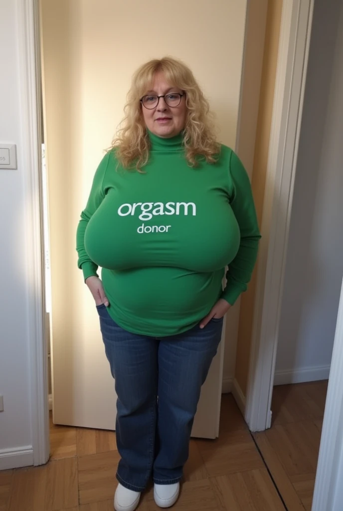 MASSIVE BREASTS, HUGE BREASTS, large cleavage, prominent cleavage, enormous breasts, fake breasts 