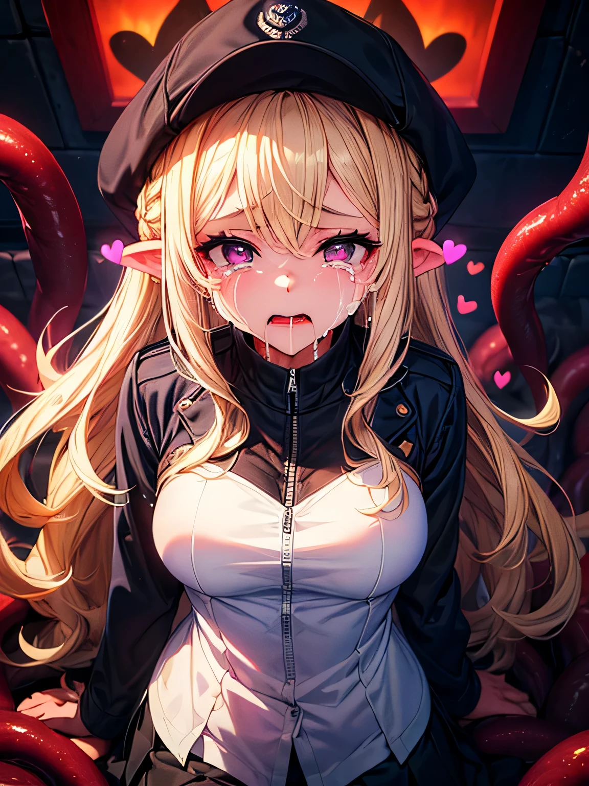 by Personalami. young woman. Piercing the inner ears, creeps in the head, disgusting parasitism in the head. tentacles. face in agony, bakes, It hurts a lot, blood from ears, blood from eye sockets, disability, corpse, destruction of the inner ear, cums inside ears. tentacles безжалостно пролезли внутрь уха и оглушили