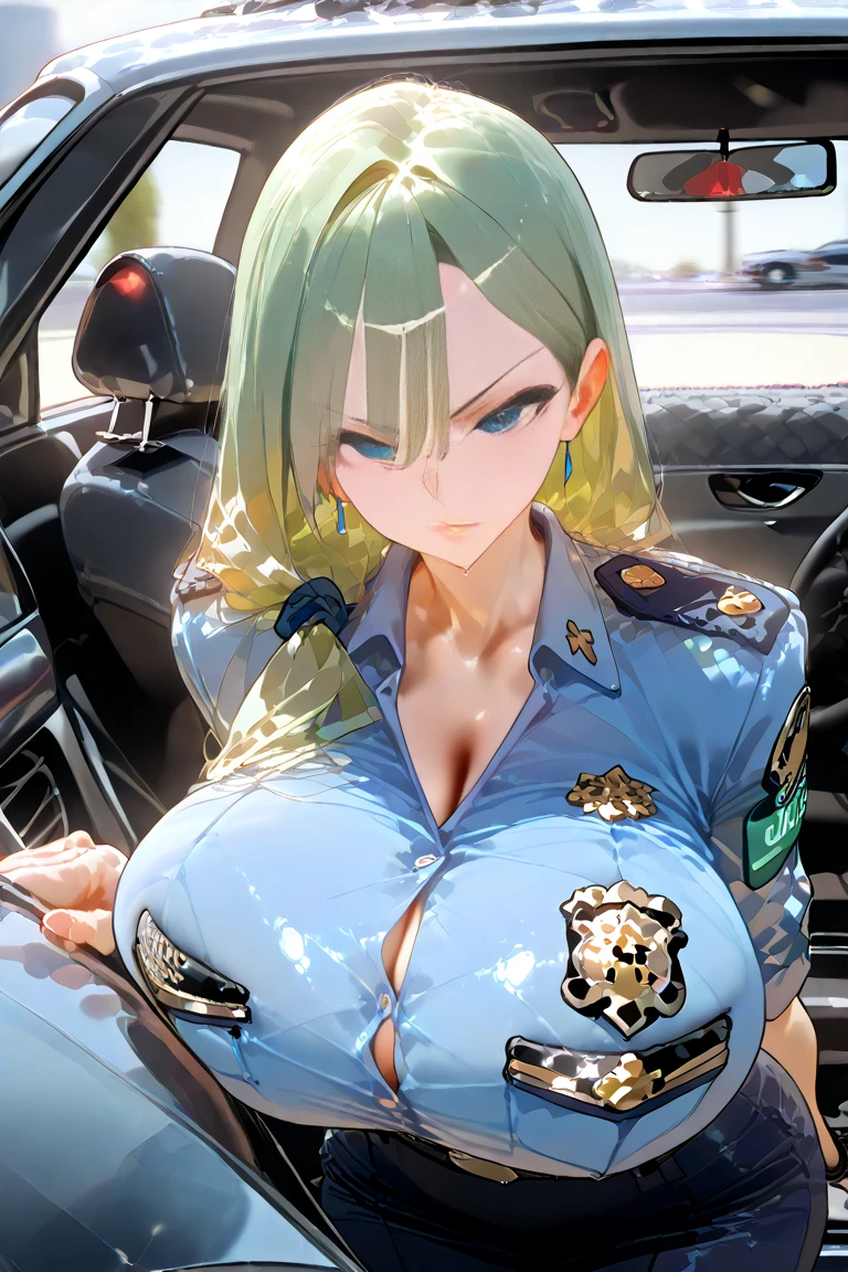 anime artwork, score_9, score_8_up, score_7_up, score_6_up, score_5_up, score_4_up, r,Camie Utsushimi, light brown hair, dark brown eyes,, breasts, , big breasts, , , cap, she is 24 years old, , ,horny, , , , style_3, , outdoors, in shadow, catsuit, wet, , 1boy, Izuku Midoriya, he is nude, handjob, big penis, both her hands on penis, , blush, big testicles, In the shade under a tree, side view