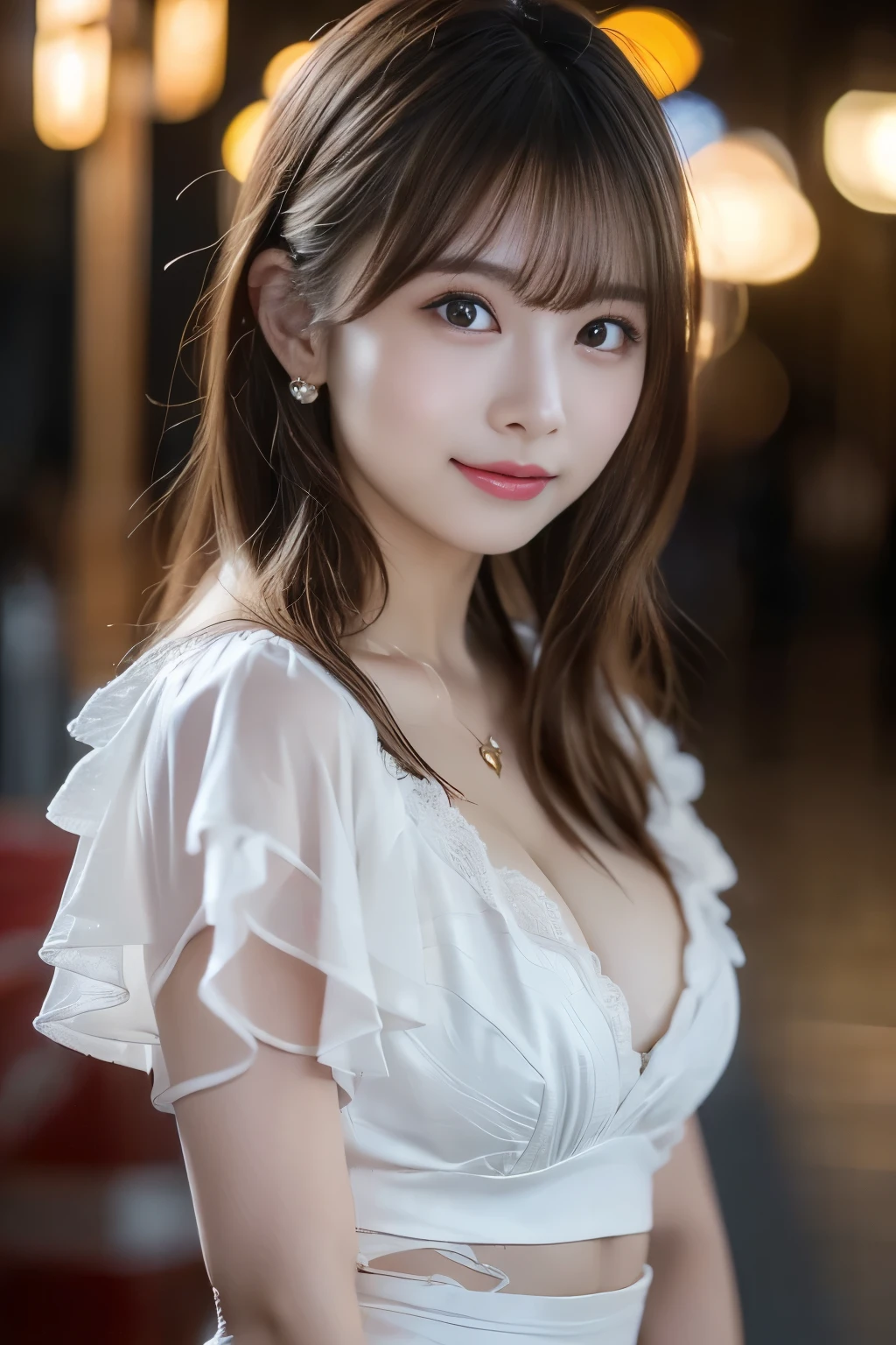 buzzer, Lustful, (Best Quality,4K, 8K, hight resolution, masutepiece:1.2), Ultra-detailed, (Realistic ,Photorealistic ,Photorealsitic:1.37), 1girl in, (Perfect body :1.2), Ultra-detailed face, Detailed lips, Detailed eyes, Sexy double eyelids, Beautiful detailed eyes, Beautiful detailed lips, Orange kimono, (After ), sexy flirty pose, Hi-Res, Cinematic Angle, Professional Lighting, Unity 8k Wallpaper, Aesthetic, masterpiece, top-quality, Shy laughter, South Island, Waikiki, (Large Breasts:1.5), (Slim Body:1.5), (White and red lingerie:1.5)