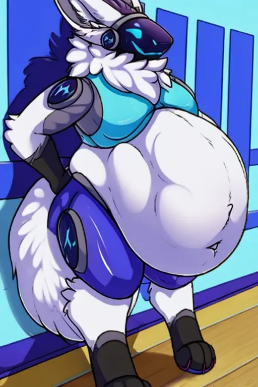 (by dreiker), a full body, low angle view of an anthro femboy and girly (living inflatable) banbaro looking at the viewer, in ((tribal clothing)), nipples, male, wide hips, thick thighs, small waist, standing, penis, balls, flaccid, uncut, foreskin, big penis, long penis, bone necklace, armbands, nipple piercing, feet, big feet, large feet, padded feet, countershade feet, plantigrade, humanoid feet, ((3 toes)), (3 big toes), leaking, pre cum, pooltoy, nipple pinch, erect nipples,