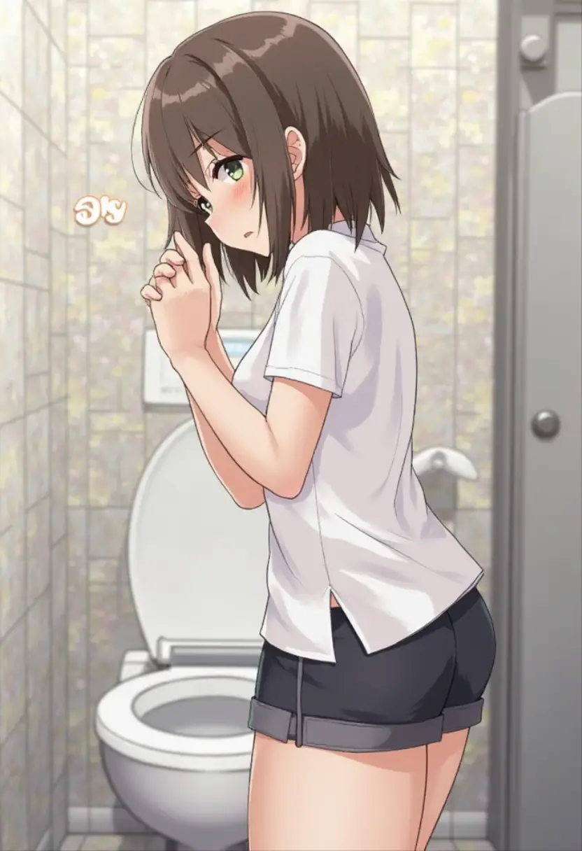 ((sexy girl ,young)) ,nsfw, glamorous, slender, curvy, short brown hair, off shoulder blouse, town,stand,looking at viewer,smartphone in hand,moistened eyes,blush,sexual ecstasy, pert ass, presenting butt, young, flat chest, (5 years old girl), young girl, presenting ass, butt, public toilet, pussy, ((pussy juice)), child prostitute, sex, thick dick, 1 girl 1 man, penis, man fucks child, pain, eyes wide open, vaginal, painful sex, man thrusts, motion lines, rough sex,