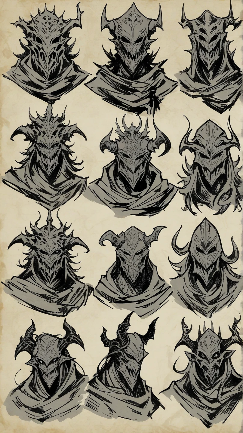 You can generate a design from a dark spirit