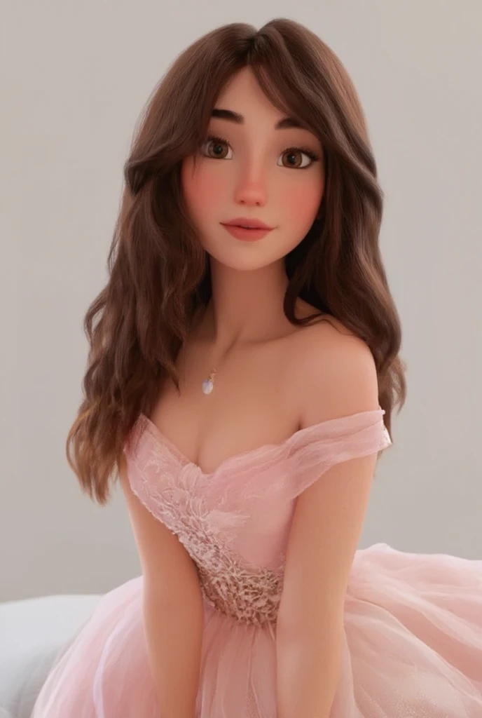 Duas meninas pequenas princesas