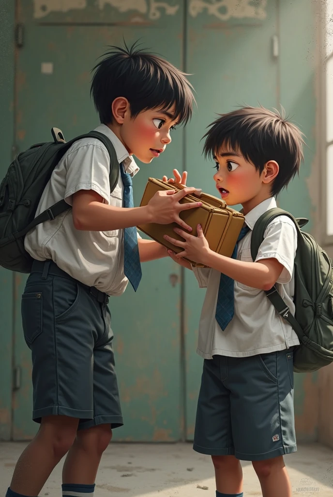 The 6-year-old Brazilian boy was also very polite and kind to other people. Ele sabia que os bons modos eram importantes para viver em sociedade e se dar bem com os outros. Ele sempre dizia "Por favor", "Obrigado", "Licenciado" e "Desculpe" when it was needed. He also respected his elders, os professores, os colegas e os animais. He didn't scream, didn't hit, He didn't swear and he didn't lie. Ele compartilhava seus brinquedos, helped with homework and did school homework.  2D