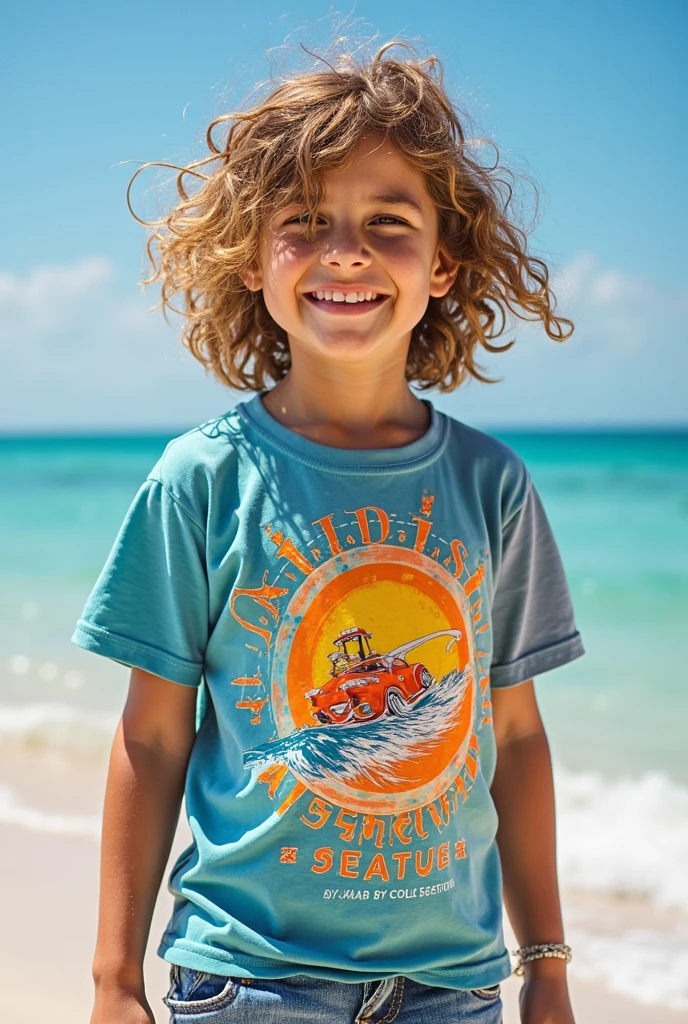 He is a boy.Bulway T.shirt black geans and have background image of Venture Water Park