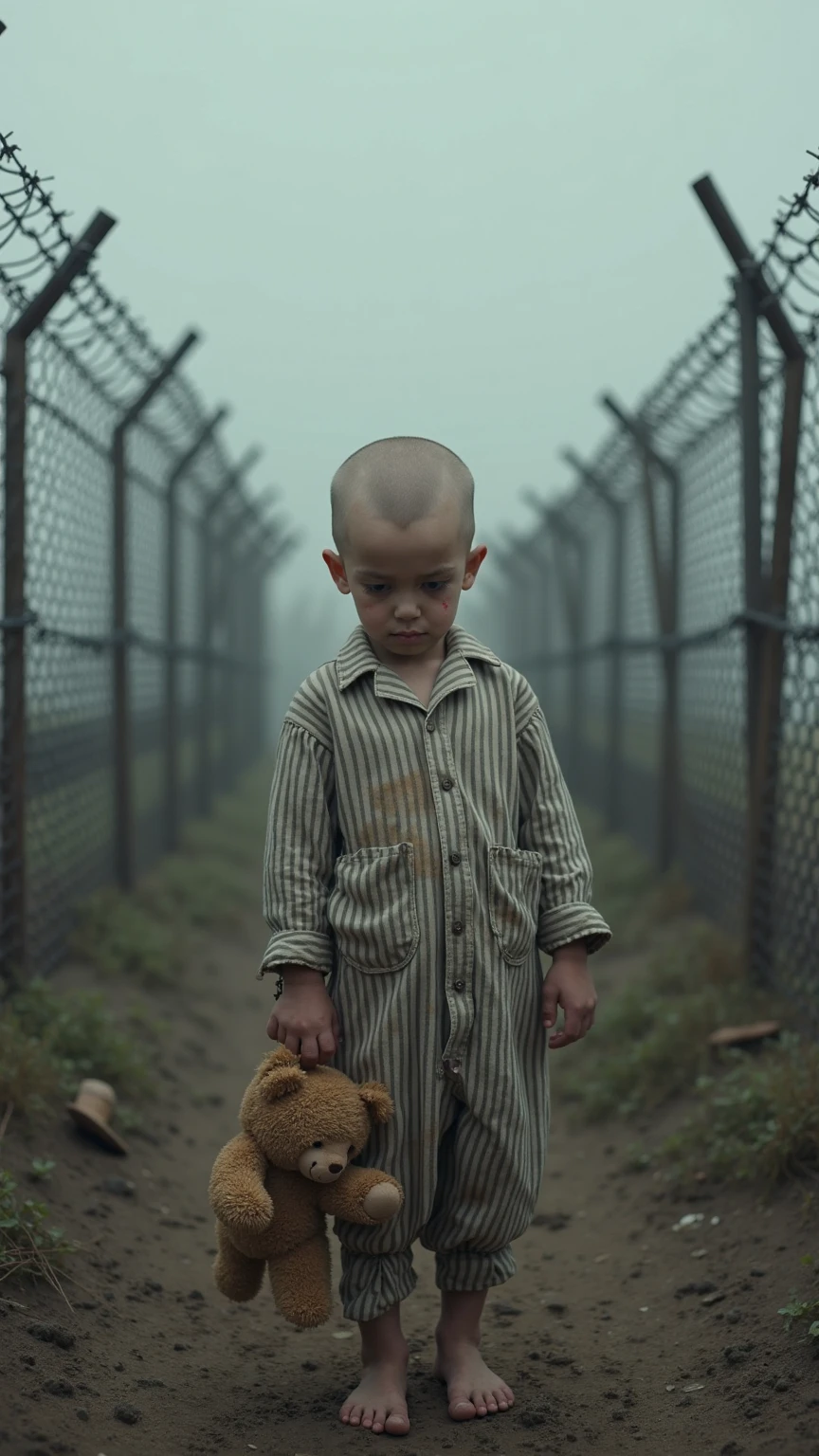 The boy in the striped pajamas