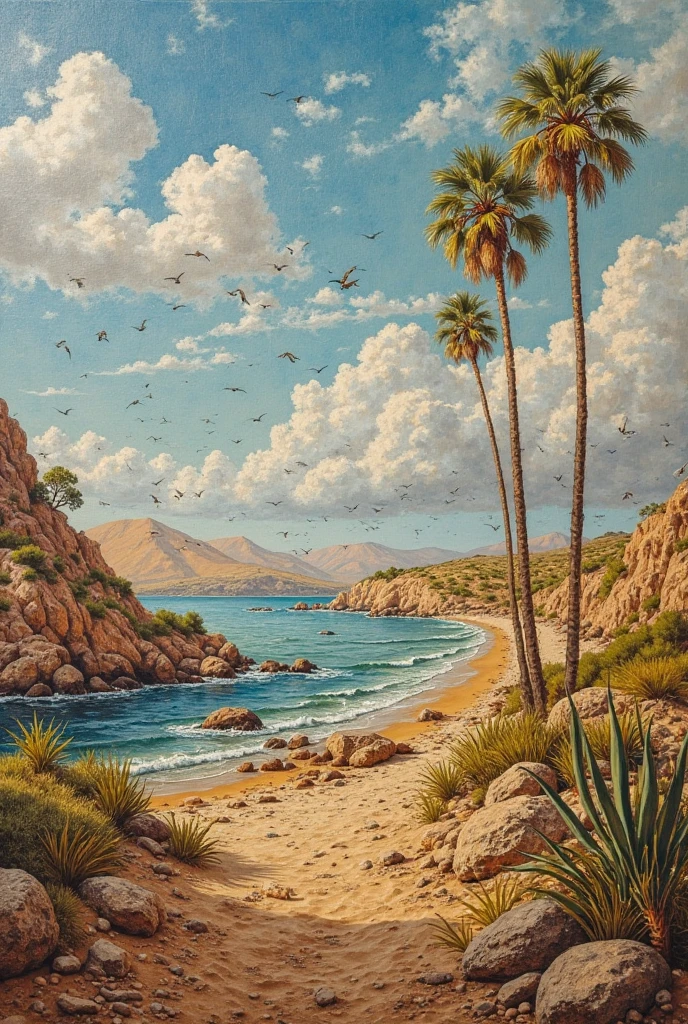 Rhea Chakraborty, beautiful, long hair, large breasts, wide hips, naked, on a beach, sunbathing, rear view, rocks and trees in the background, birds in the background, realistic, light effects, by Boris Vallejo, Frank frazetta, Louis royo --auto