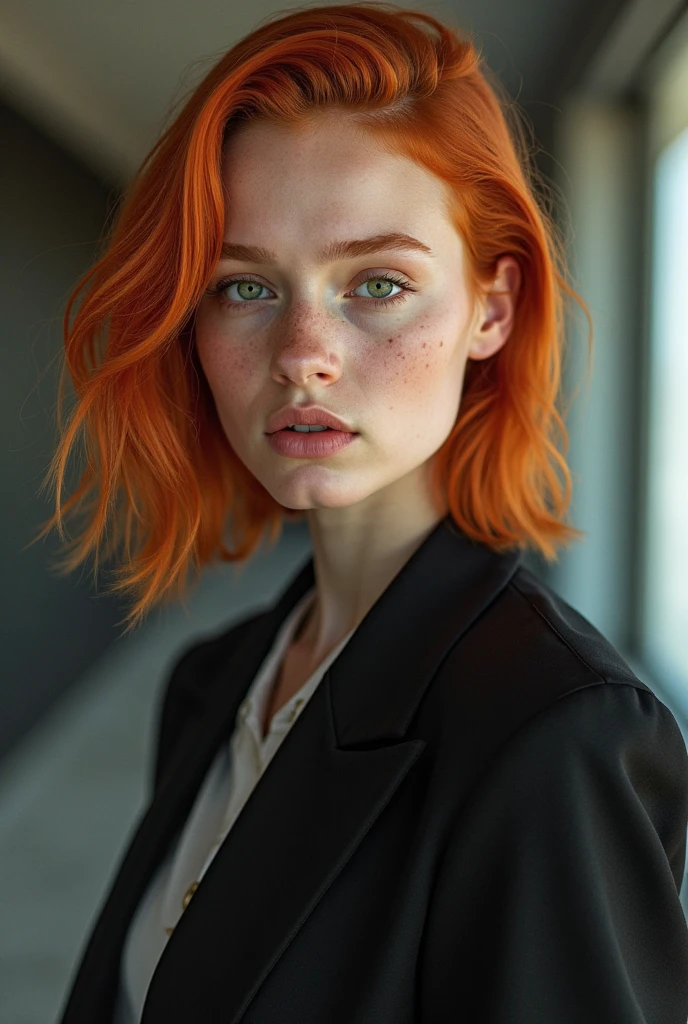 beautiful ginger woman, <lora:janelevy:0.8>, red hair, yellow shirt, selfie, full body shot, RAW candid cinema, 16mm, color graded portra 400 film, remarkable color, ultra realistic, remarkable detailed pupils, shot with cinematic camera