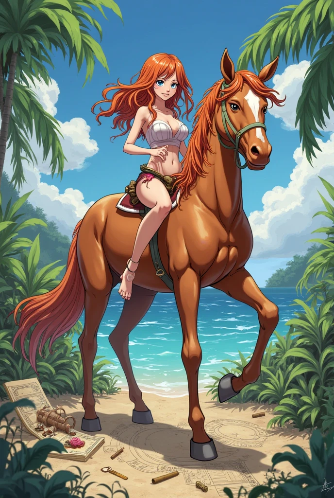Masterpiece, Professional, High Definition - quality, sharp focus, perfect artwork, Best Illustration, trending on artstation, UHD, 4k, full body, NSFW
blond woman, tanned skin, hat, gigantic_breast, (red transparent slingshot), red lips, riding a Saber-Tooth Tiger