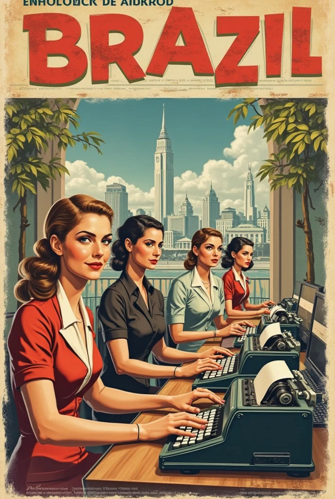 <lora:Pulp_Cover_Art_SD1.5:1> pulp cover art, sitting in an office using a computer