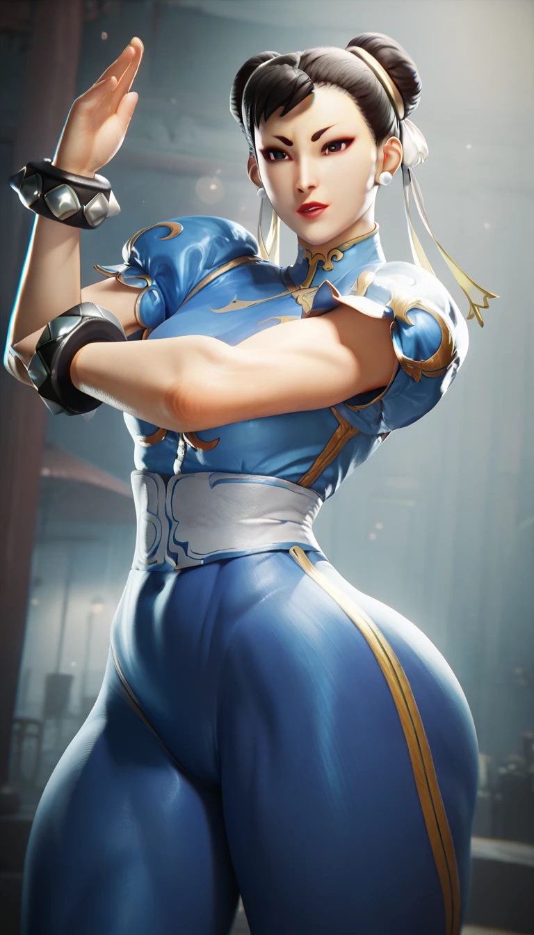 (CG Unity 8K wallpaper with extreme detail, masterpiece, highest quality), (exquisite lighting and shadow, highly dramatic picture, cinematic lens effect), (Sailor Moon: 1.1), charming smile, double tail, vibrant blue eyes, looking at the viewer with blond hair, white tight-fitting top, white gloves, mini skirt, dynamic pose), the background is the universe (excellent detail, excellent lighting, wide angle), (excellent rendering, enough to stand out in its class),