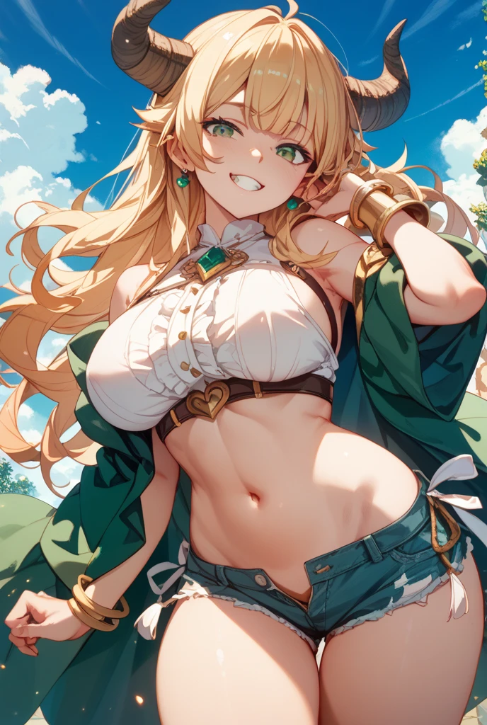 1 woman、Radiant hair、fluffy and soft hair、Sparkling eyes、爆乳、Too large breasts、Seductive breasts、Sheer underwear、Tiara of the Goddess、goddess god々Feeling、lace cape、aquamarine choker、Castle Room、Long Lace Bale、Ruffles and ribbons、A smile、The upper part of the body、 A glowing wand made of crystal.、Wings encrusted with aquamarine、A benevolent look、Eternal brilliance、Too large breasts、爆乳、puffy chest、Cinderella's Castle、Navel Ejection、I can see my nipples