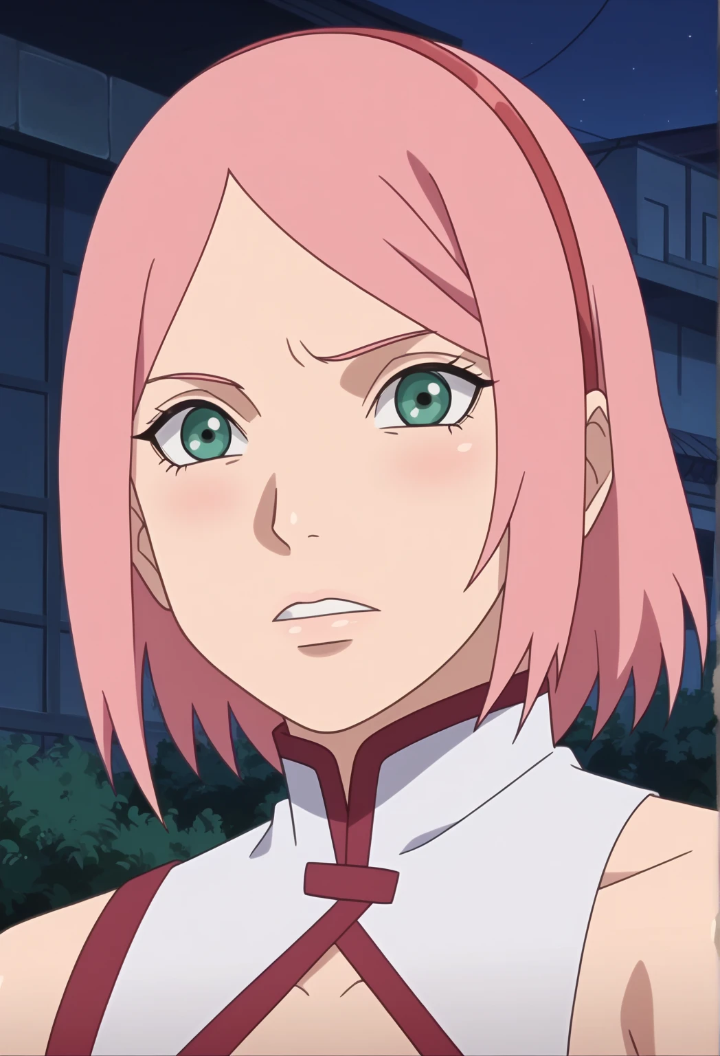 cherry blossoms, Pink Hair, short hair, One girl, Ahegao,Ecstasy face, Blushing,Embarrassed expression,Outdoor Exposure,全naked,naked,真っnaked,Pink nipples,Pussy juice from pussy,Masturbation, Large Breasts,