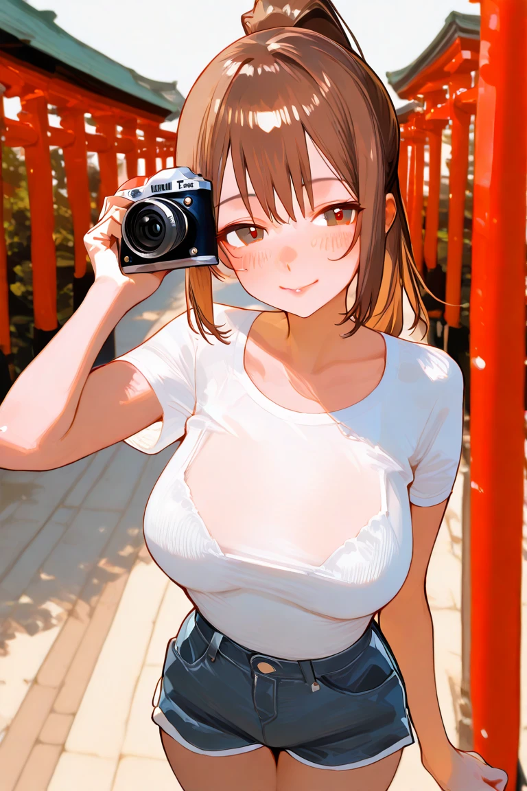 ((2 girls:1.0)), (Yuigahama Yui shapely breasts),(Yukinoshita Yukino),pin up,white ruffle underwear,lace underwear in white,(Beautiful panties),thighs ,front,looking at camera,(high angle),smile,Panoramic view of the head,beautiful eyes