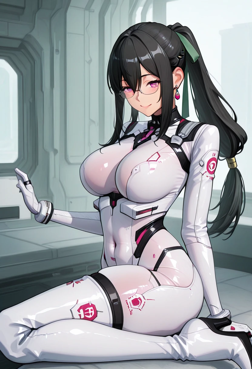 professional artwork, Intricate Details, field of view, sharp focus, detailed painting, photorealistic lighting, trending on pixiv,(masterpiece:1.0),(best_quality:1.0), ultra high res, ultra-detailed, photography, 8K, HDR, highres, absurdres:1.2, Kodak portra 400, film grain, sharp focus, bokeh:1.2, lens flare, (vibrant_color:1.2), (((indoors, bedroom, bedroom details, sitting on bed))), (anime style),
Annerose, 1girl, female mature, black hair, long hair, (((yellow eyes))), large breasts, (((full pink bodysuit:1.5))), hair intakes, 35yo,mature female,Beautiful Finger,Beautiful long legs,Beautiful body,Beautiful Nose,Beautiful character design, perfect eyes, perfect face, looking at viewer, official art,extremely detailed CG unity 8k wallpaper, (Beautiful,large_Breasts:1.4), (beautiful_face:1.5), (beautiful_lips:1.5),(narrow_waist), (solo:1.4), (upper body, half body shot),